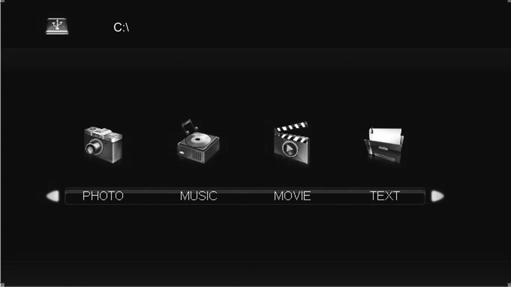 USB Mode / Media Player USB MODE / MEDIA PLAYER USB mode offers playback of various different types of content that you