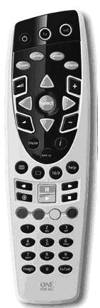 Please note that if your remote control does not accept the code, this is because the software/firmware installed on the remote control is too old.