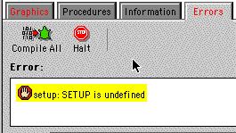 NetLogo permits to write commands also in a procedure. Start doing this by creating a once-button called 'setup'. This button will do just that -- initialize your project.