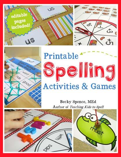 You May Also Like This PDF is 700+ pages and is FILLED with spelling activities and games for sight words &