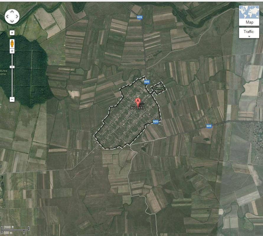 Aşezarea geografică a localităţii Bucovăţ [Google Maps 2012] Aşezarea geografică a localiţii Bazoşu Nou [Google Maps 2012] DATE DEMOGRAFICE Cadrul natural favorabil de pe actualul teritoriu al