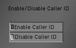 9241_13_Ch11_eng 10/30/08 3:16 PM Page 3 Receiver Customization Using Caller ID SETTING UP CALLER ID DISPLAY Use these instructions to enable