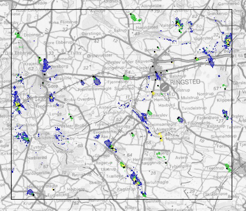 Network A in FDD1/FDD2 [Source: Analysys Mason] Figure 40 Areas
