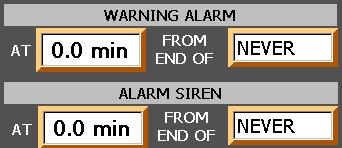 Warnings and Alarms - Signals can be set to activate a warning message or sound a siren when production reaches a certain point.