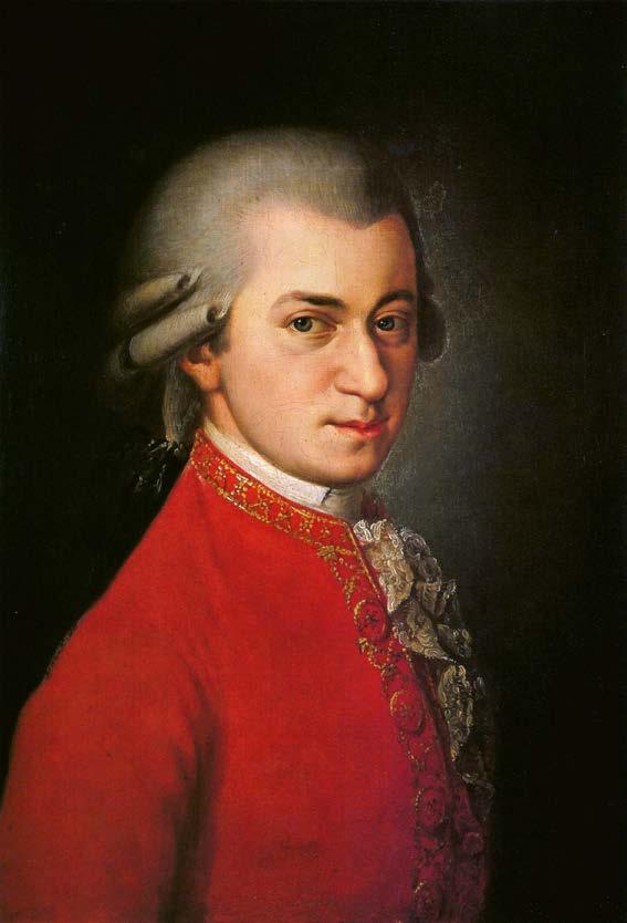 TIMELINE 1756 Wolfgang Amadeus Mozart is born on January 27 in Salzburg, a small city in western Austria. His father Leopold is a violinist at the court of the local archbishop.
