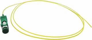 Pigtails Classic Pigtail 520030 PIGTAIL ICT M 6 60 240 Single mode Pigtail with SC/APC connector. Fiber type G657A2. 900 μm buffer LSZH yellow. Insertion loss 0,2 db. Available length m.