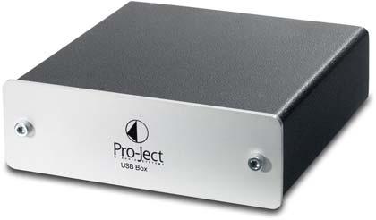 Pro-Ject USB Box Audiophile computer sound card with Pro-Ject Direct Streaming Technology High quality DAC and low impedance analog output stage Pro-Ject Direct Streaming Technology gives an