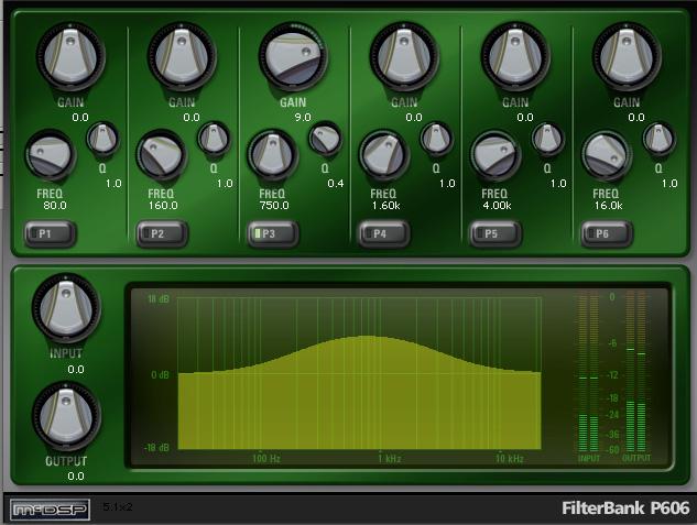 APPENDIX 12 Applications FilterBank s E606 is best suited for dealing with vocal and dialog tracks.