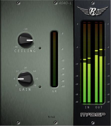 McDSP plug-ins Applications Vocals The signal-dependent smarts in the 4030 Retro Compressor make it an ideal choice for vocals.