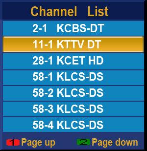 Shortcuts to Browsing Channels Browsing through the entire channel list on the TV can be tedious.