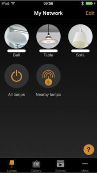 FIRST TIME USE 1 Turn on bluetooth mobile connection 2 Download the app from Apple App Store or Google Play Store. 3 Turn on your BLE enabled luminaires.
