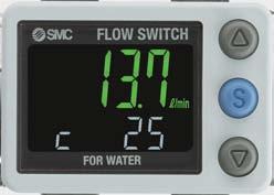 Temperature sensor Series Remote type 3-color display Digital flow monitor pplicable