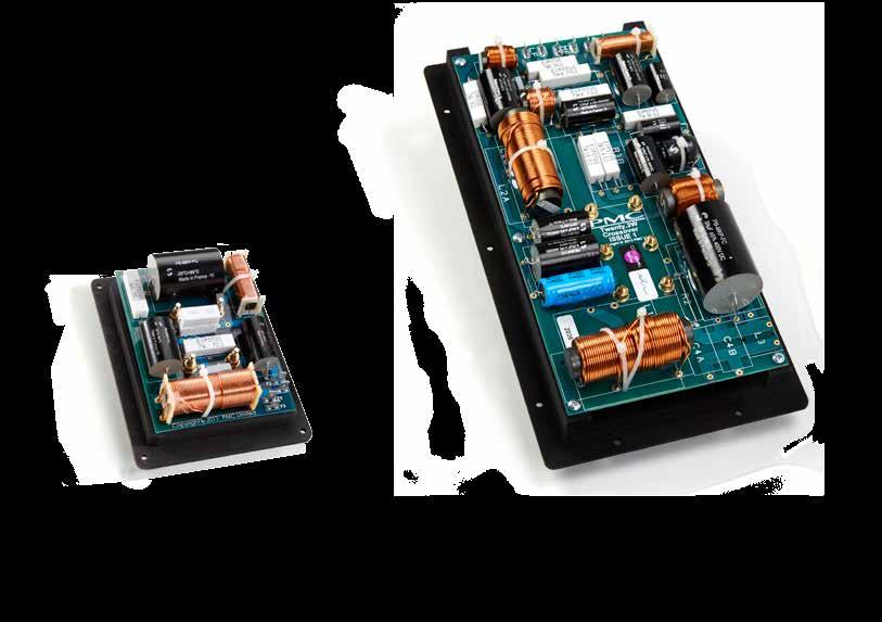 CROSSOVERS The purpose of a crossover is to divide the incoming signal from an amplifier into the frequencies best suited for each of the loudspeaker s drive units.