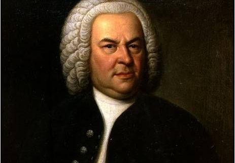 Johann Sebastian Bach, aged 61, portrait by Elias Gottlob Haussmann, 1746.
