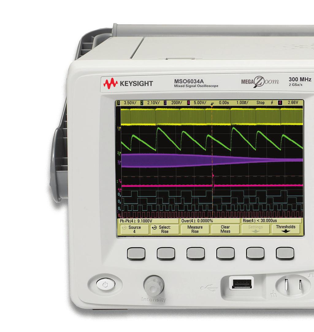 12 Keysight 6000 Series Oscilloscopes - Data Sheet Keysight 6000 Series oscilloscopes: The right combination of features and performance to bring your toughest analog, digital and serial problems