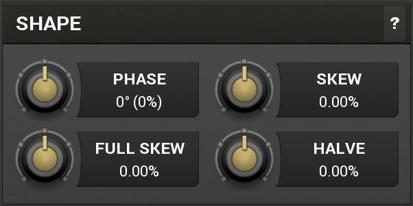 The custom sample is then stored with limited precision within the settings, so the sample does not need to be kept on the system, but note that these settings may be quite large.
