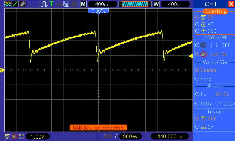 The Shruthacon filter, how does it work? The audio information of Shruthis is included in the 39kHz PWM (Pulse-Width Modulation).