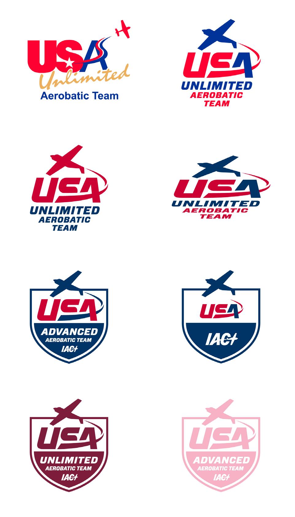 LOGO USAGE RULES UNACCEPTABLE USAGE When using the USA Team Shields or Logotypes on communications, always use approved artwork and do not alter, distort or replace any of the logo elements.