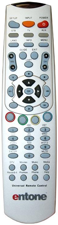 ENTONE Remote Control User Guide Remote Control User Guide 2 Remote Control Registration Procedure 3 Programming Device Control 4 Searching for your Code 5 Audio Brand Codes 6 Cable TV Brand