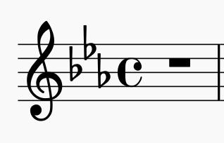 Dotted rhythm is an important feature of the piece (e.g. bar 1).