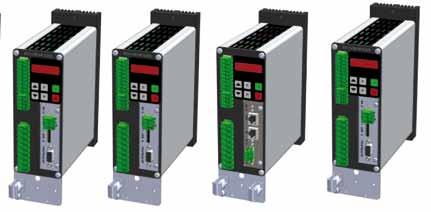 irrespective of load or changes in the mechanical system Can be supplied with field bus interfaces: ProfiBus, CAN-Bus, DeviceNet, EtherCAT, ProfiNet.