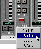 Changing the Input Routing With the default routing of physical Inputs (see page 12), you only have access to the analog and digital inputs on the actual DS2416 card, not to any inputs on additional