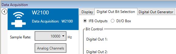 5.5.5 Digital Out The MEA2100- and W2100-Systems feature an Interface Board with a 16 bit digital output channel (DigOut).