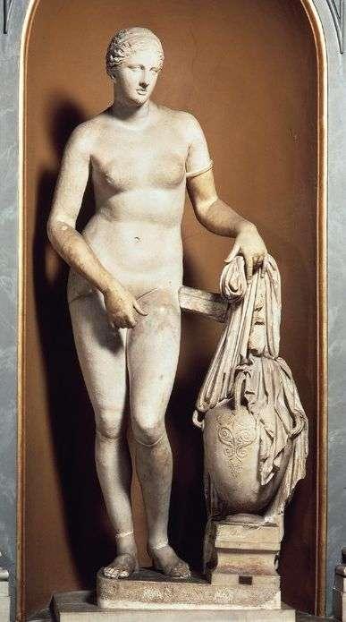 Copy after Praxiteles Aprhodite of Knidos ca. 350 BCE "...we entered the temple.