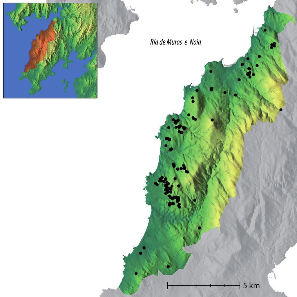 SÉMATA, 2015, vol. 27: 323-348 325 del Entorno en la Península del Barbanza durante la Prehistoria Reciente 1 ) (Fábregas et al.