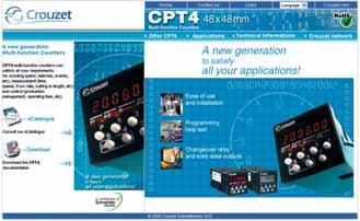 Micro-control online our product websites CPT4 counters /cpt4 b Advantages of CPT4 b Operating mode b