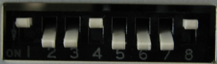 2.1 DIP switch PIN Function Dip S/W Selection 1 RGB INPUT MUTE 2 A/V 1 MUTE 3 A/V 2 MUTE 4 A/V 3 MUTE 5 N.C 6 N.C 7 Rear Mode 8 N.