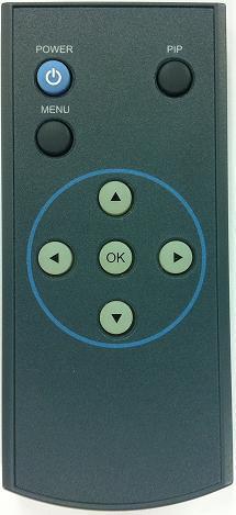 2.2 Remote control Key POWER & PIP MENU OK Unavailable Activating OSD menu Function Making a selection, changing image display Moving upward Moving downward Moving leftward (If you press this button