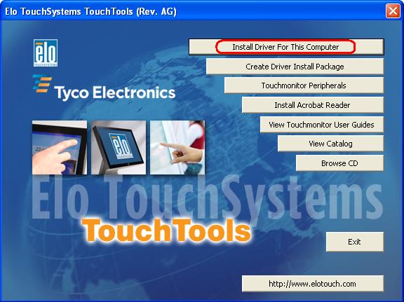 Installing the Touch Technology Software Drivers Some software installation is required for your touchmonitor to work with your computer.