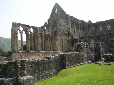 Tintern Abbey, Wales BILL RASMOVICZ THE WINDOWS OF TINTERN ABBEY People say the eye, if anything, is a window. I look around: nothing but sheep and green and barbed wire, a landscape tranquilized.
