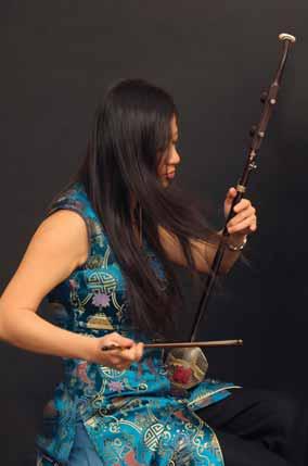 PORTRAIT LAN TUNG Taiwanese-born erhu player Tung is based in Vancouver, but her playing takes her on extensive, diverse tours.