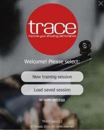 When the application is run for the first time, the user is presented with a request code which must be emailed to the company s support section (hello@traceshooting.com).