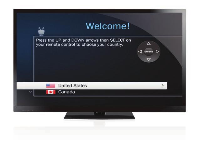 Step 3: Complete Guided Setup Turn on your TV. When you see the TiVo Welcome screen, you re ready to begin Guided Setup. Just follow the on-screen instructions.