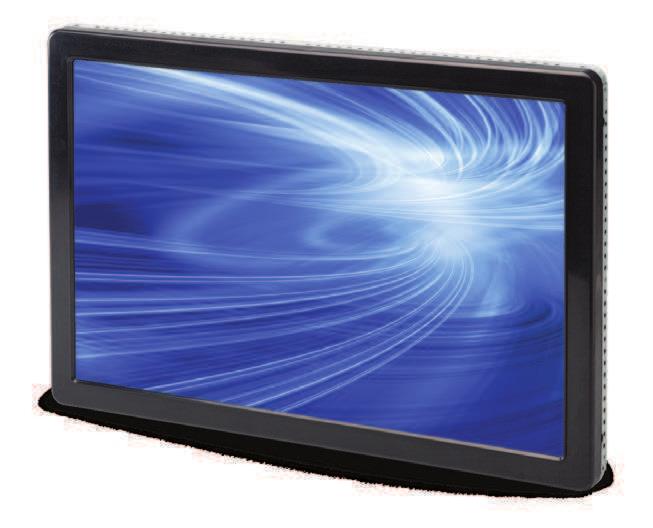 PRODUCT OVERVIEW Designed for touch with proven Elo expertise and reliability A bright, high-contrast display with wide viewing angle easily attracts and holds the user s attention 3 year warranty