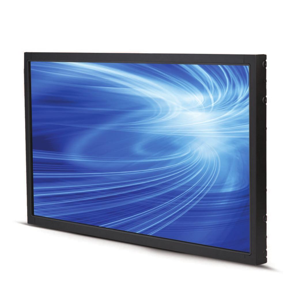 PRODUCT OVERVIEW Dual-touch performance with Built for Touch reliability 60% energy savings using LED technology Commercial durability 3 year standard warranty 3243L 32 Open-frame Touchmonitor The
