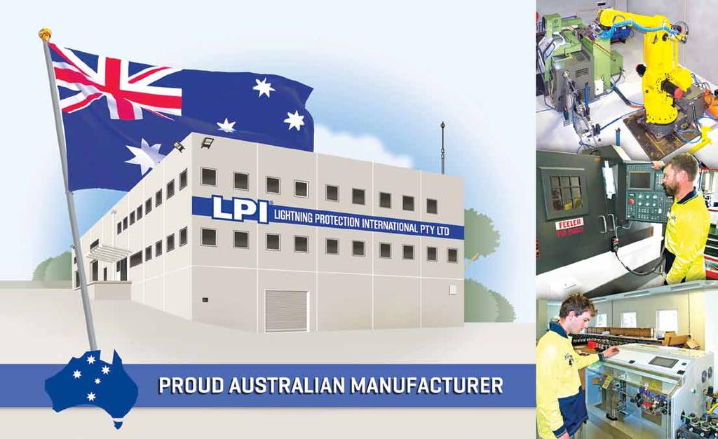 The LPI story Lightning Protection International Pty Ltd (LPI) is a fully Australian owned manufacturer and supplier of direct strike lightning protection, transient voltage surge suppression, and