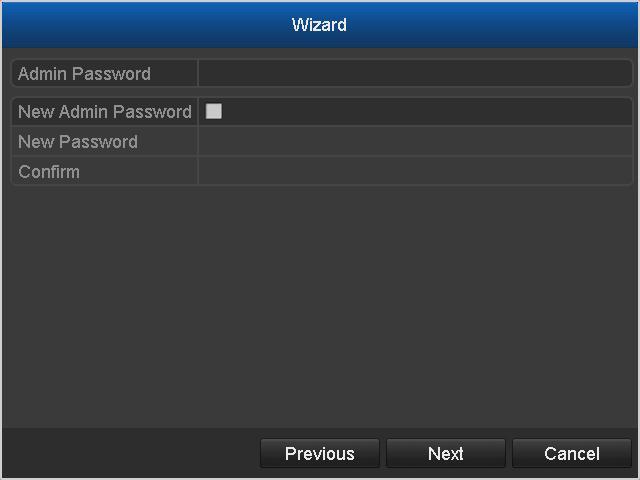 The Setup Wizard Setup Wizard: Admin Password For your on-going security and peace of mind, we strongly suggest setting a password for your Admin account.