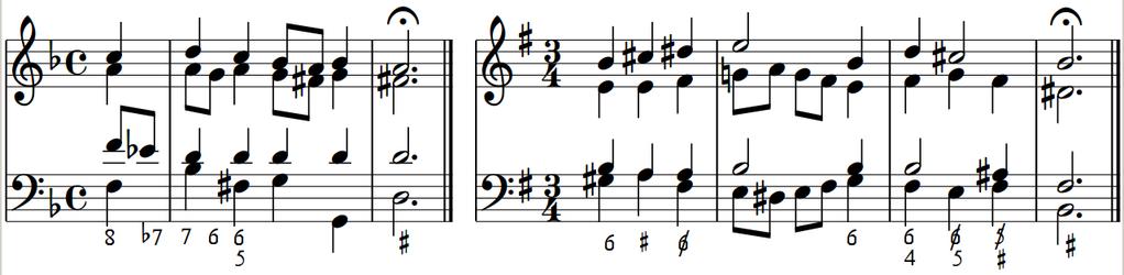 PGCC Music Theory - 60 Double neighboring tones are less frequent than single.