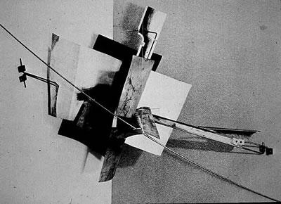 These works are a response to the wood and metal constructions of Pablo Picasso, such as his Musical Instrument (1914) (Figure 48), a sheet metal and wire construction that draws attention to the