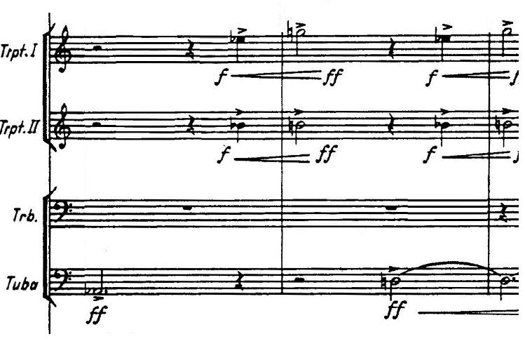 Ostinato 2 encompasses Section B in its entirety.