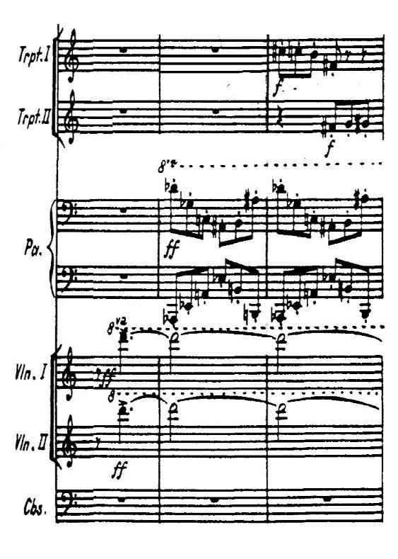 Measures 56-58: Secondary melody (b) (Figure 2-41) closes Theme C.