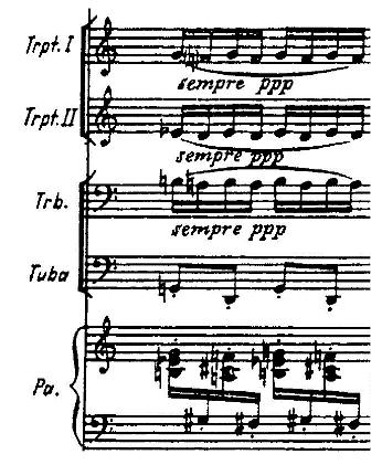 trombone, tuba, and piano parts).