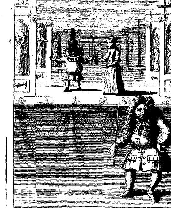 Illustration 23: Thomas Burnet, A Second Tale in a Tub: or, the History of Robert Powell, the Puppet-Show-Man (London: J.