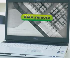 You can comfortably generate and process the measuring receiver s memory lists with the PC software»ama.remote«.