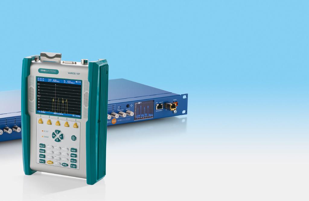 Kronback X16/KWS & VAROS 107 Upstream Monitoring System Fast internet services, VoIP, online gaming an interferencefree return path is essential for a high-quality broadband DOCSIS connection.