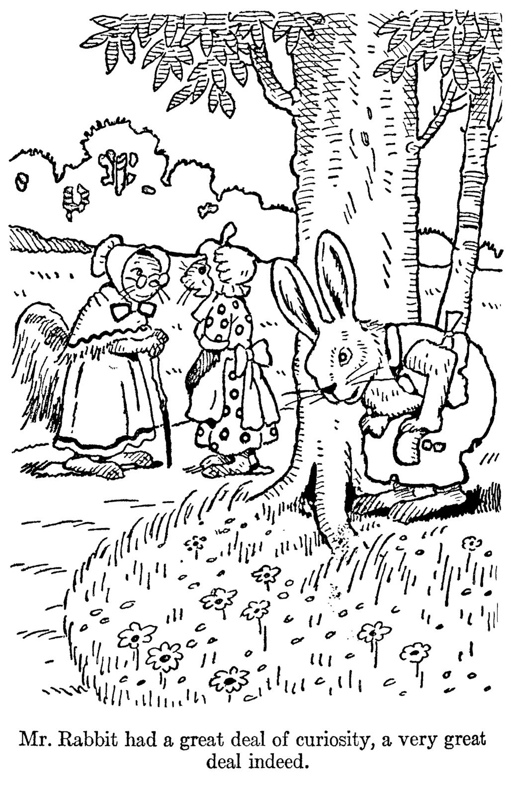 8 Mother West Wind/Peter Rabbit Free Downloadable Coloring Book Mr.